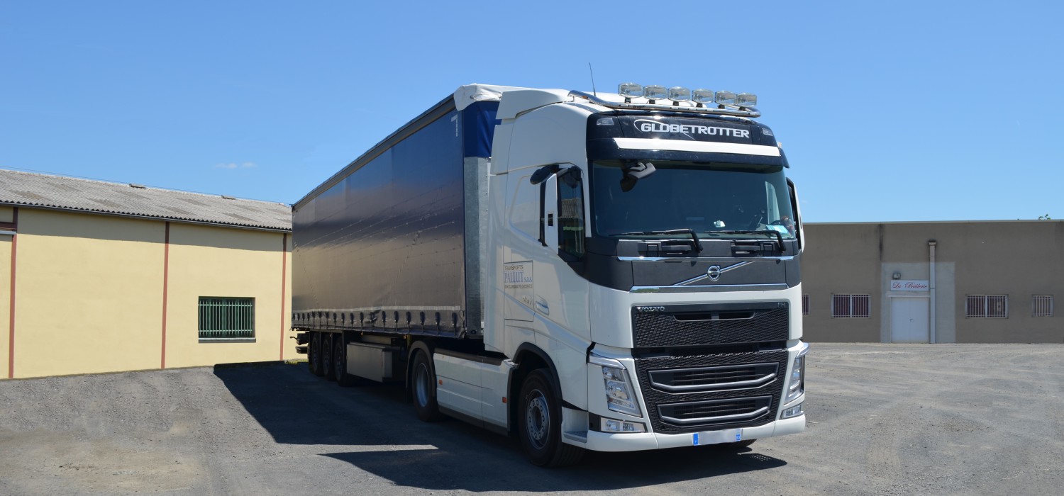 28 tonnes Transports PALLUT, Parc à véhicules Volvo